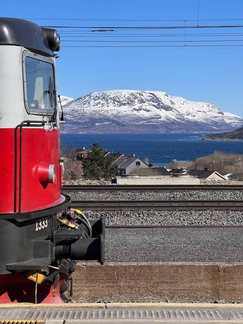 Zug in Narvik